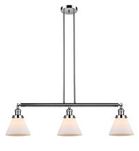 Innovations Lighting 213-PN-G41 - Cone - 3 Light - 40 inch - Polished Nickel - Stem Hung - Adjustable Island Light
