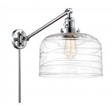Innovations Lighting 237-PC-G713-L - Bell - 1 Light - 12 inch - Polished Chrome -Adjustable Swing Arm