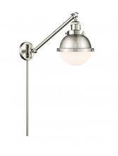 Innovations Lighting 237-SN-HFS-61-SN - Hampden - 1 Light - 7 inch - Brushed Satin Nickel -Adjustable Swing Arm
