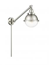Innovations Lighting 237-SN-HFS-62-SN - Hampden - 1 Light - 7 inch - Brushed Satin Nickel -Adjustable Swing Arm
