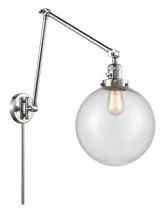 Innovations Lighting 238-PC-G204-10 - Beacon - 1 Light - 10 inch - Polished Chrome -Adjustable Swing Arm