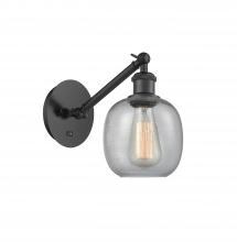 Innovations Lighting 317-1W-BK-G104 - Belfast - 1 Light - 6 inch - Matte Black - Adjustable Sconce