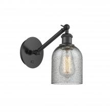 Innovations Lighting 317-1W-BK-G257 - Caledonia - 1 Light - 5 inch - Matte Black - Adjustable Sconce