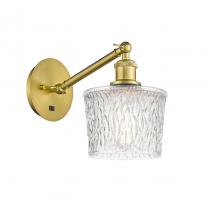 Innovations Lighting 317-1W-SG-G402 - Niagara - 1 Light - 7 inch - Satin Gold - Adjustable Sconce