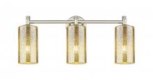Innovations Lighting 434-3W-PN-G434-7ME - Crown Point - 3 Light - 24 inch - Polished Nickel - Bath Vanity Light
