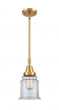 Innovations Lighting 447-1S-SG-G182 - Canton - 1 Light - 7 inch - Satin Gold - Mini Pendant