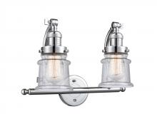 Innovations Lighting 515-2W-PC-G184S-LED - Canton - 2 Light - 18 inch - Polished Chrome - Adjustable Bath Vanity Light
