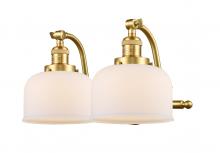Innovations Lighting 515-2W-SG-G71 - Bell - 2 Light - 18 inch - Satin Gold - Adjustable Bath Vanity Light