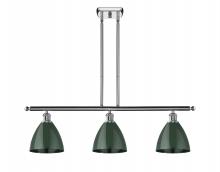 Innovations Lighting 516-3I-PC-MBD-75-GR - Plymouth - 3 Light - 36 inch - Polished Chrome - Cord hung - Island Light