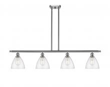 Innovations Lighting 516-4I-SN-GBD-754 - Bristol - 4 Light - 48 inch - Brushed Satin Nickel - Cord hung - Island Light