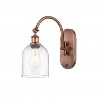 Innovations Lighting 518-1W-AC-G558-6CL - Bella - 1 Light - 6 inch - Antique Copper - Adjustable Swing Arm