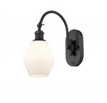 Innovations Lighting 518-1W-BK-G651-6 - Cindyrella - 1 Light - 6 inch - Matte Black - Adjustable Swing Arm