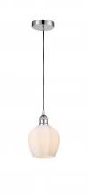 Innovations Lighting 616-1P-PC-G461-6-LED - Norfolk - 1 Light - 6 inch - Polished Chrome - Cord hung - Mini Pendant