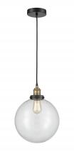 Innovations Lighting 616-1PH-BAB-G202-12 - Beacon - 1 Light - 12 inch - Black Antique Brass - Cord hung - Mini Pendant