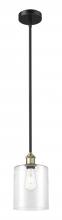 Innovations Lighting 616-1S-BAB-G4424-7 - Paladin - 1 Light - 7 inch - Black Antique Brass - Cord hung - Mini Pendant