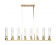 Innovations Lighting 617-8I-BB-G617-11SCL - Boreas - 6 Light - 48 inch - Brushed Brass - Linear Pendant