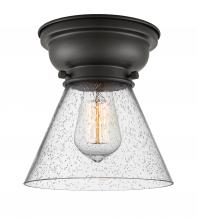 Innovations Lighting 623-1F-BK-G44 - Cone - 1 Light - 8 inch - Matte Black - Flush Mount