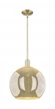Innovations Lighting 716-1S-AB-G128-14 - Athens - 1 Light - 14 inch - Antique Brass - Stem hung - Mini Pendant