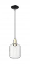Innovations Lighting 716-1S-BAB-G460-7CL - Preston - 1 Light - 6 inch - Black Antique Brass - Mini Pendant