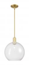 Innovations Lighting 716-1S-SG-G122-12 - Athens - 1 Light - 12 inch - Satin Gold - Stem hung - Mini Pendant