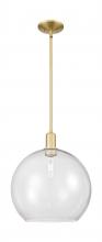 Innovations Lighting 716-1S-SG-G122-14 - Athens - 1 Light - 14 inch - Satin Gold - Stem hung - Mini Pendant