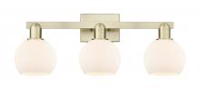 Innovations Lighting 716-3W-AB-G121-6 - Athens - 3 Light - 25 inch - Antique Brass - Bath Vanity Light