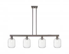 Innovations Lighting 716-4I-OB-G460-7CL - Preston - 4 Light - 48 inch - Oil Rubbed Bronze - Cord hung - Island Light