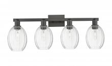 Innovations Lighting 716-4W-BK-G459-6CL - Preston - 4 Light - 36 inch - Matte Black - Bath Vanity Light