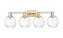 Innovations Lighting 716-4W-CB-G458-7CL - Preston - 4 Light - 36 inch - Champagne Bronze - Bath Vanity Light