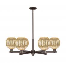 Innovations Lighting 716-6CR-OB-G458-7ME - Preston - 6 Light - 24 inch - Oil Rubbed Bronze - Chandelier