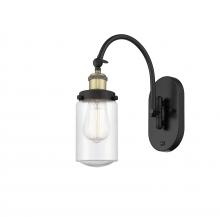Innovations Lighting 918-1W-BAB-G314 - Dover - 1 Light - 5 inch - Black Antique Brass - Adjustable Swing Arm