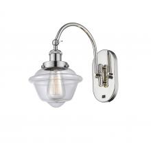 Innovations Lighting 918-1W-PN-G532 - Oxford - 1 Light - 8 inch - Polished Nickel - Adjustable Swing Arm