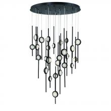 Eurofase 43890-019 - BARLETTA,26LT LED CHAND,BLK