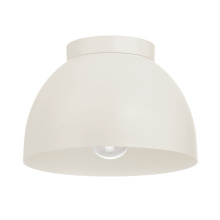 Hunter 48134 - Hunter Erling Sandstone 1 Light Medium Flush Mount Ceiling Light Fixture