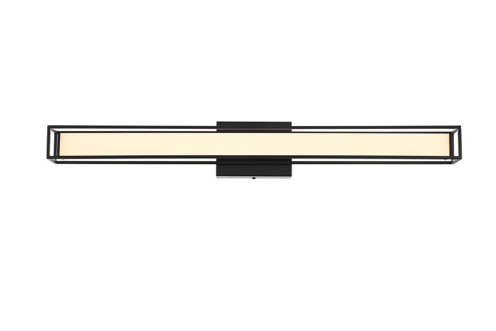 Wall Sconce L31" E4.5" H4.3" LED 18W 3CCT Black