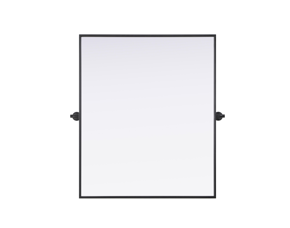 Amoura 30x36 Pivot Mirror in Black