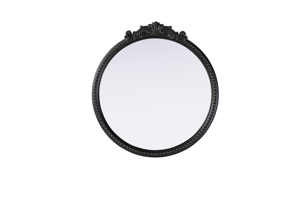 Naomi Vintage Resin Mirror 24x25.6 in Vintage Bronze
