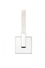 Elegant 1030W6C - Noemi Wall sconce W6" E6.5" H14.5" L1 DIM 3CCT Chrome