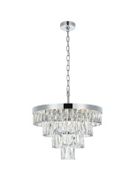 Elegant 1060D20C - Josephine 20 inch Round Chandelier in Chrome