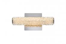 Elegant 3800W12C - Bowen Wall Sconce W12" H5.5" E4.5" LED 7W DIM 3CCT  Chrome